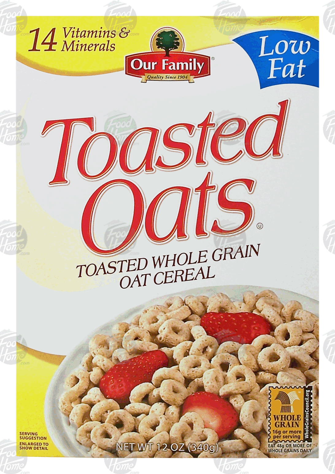 Our Family  toasted oats cereal rings Full-Size Picture